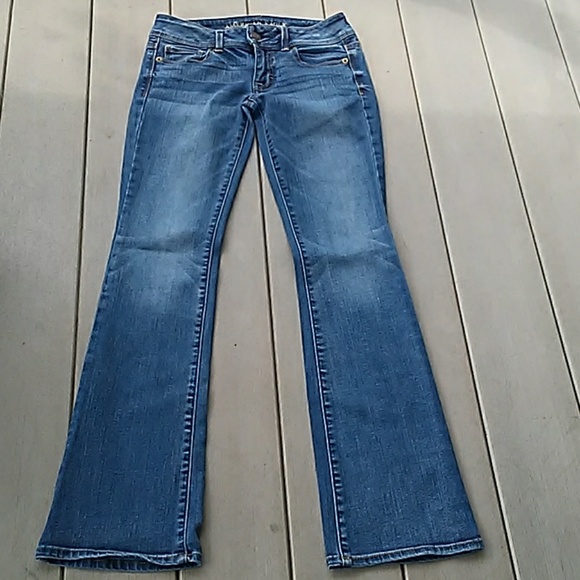 American Eagle Outfitters Denim - Women's American Eagle kick boots jeans size 2